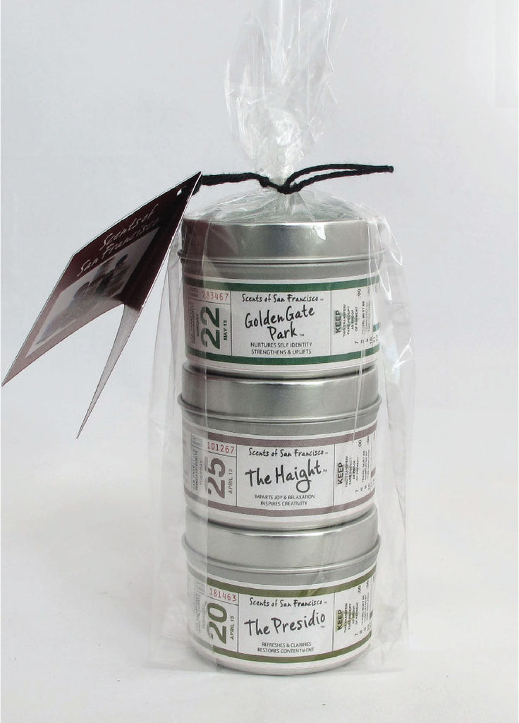 Travel Tin Candle Gift Pack